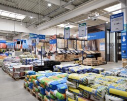 Opremanje velikih prodajnih prostora ili skladišta