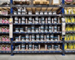 Opremanje velikih prodajnih prostora ili skladišta