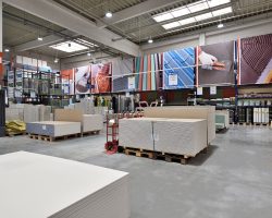 Opremanje velikih prodajnih prostora ili skladišta