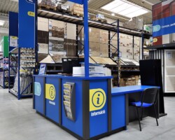 Opremanje velikih prodajnih prostora ili skladišta