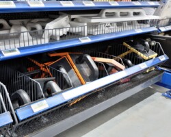 Opremanje velikih prodajnih prostora ili skladišta